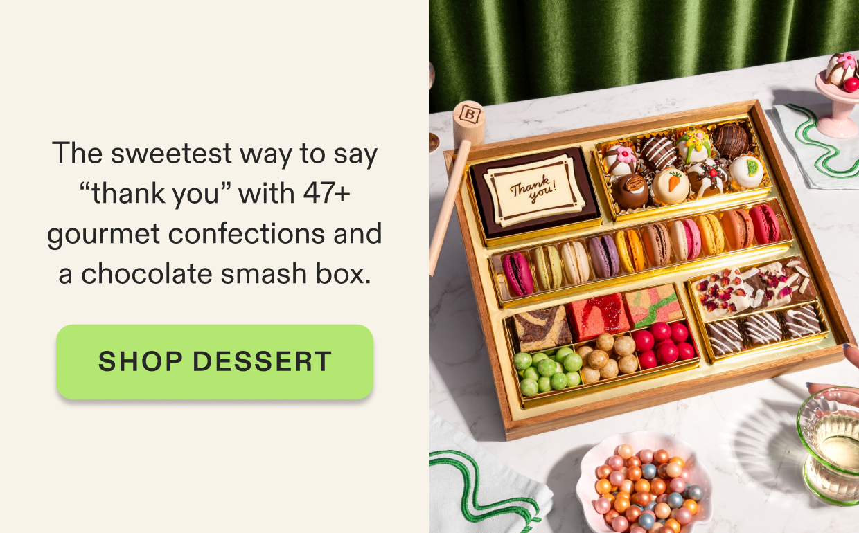 Click to shop "Thank you" Dessert Boards.