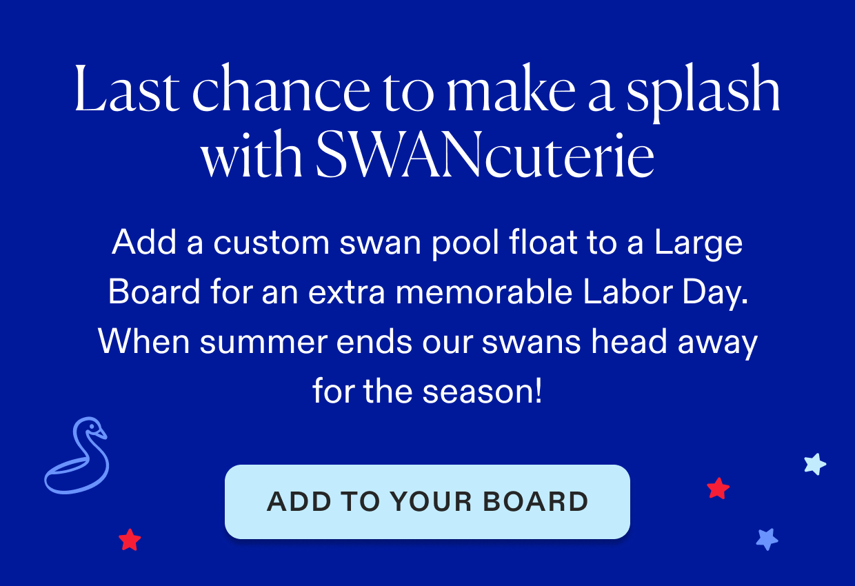 Click to shop custom pool floatie, add to any large board