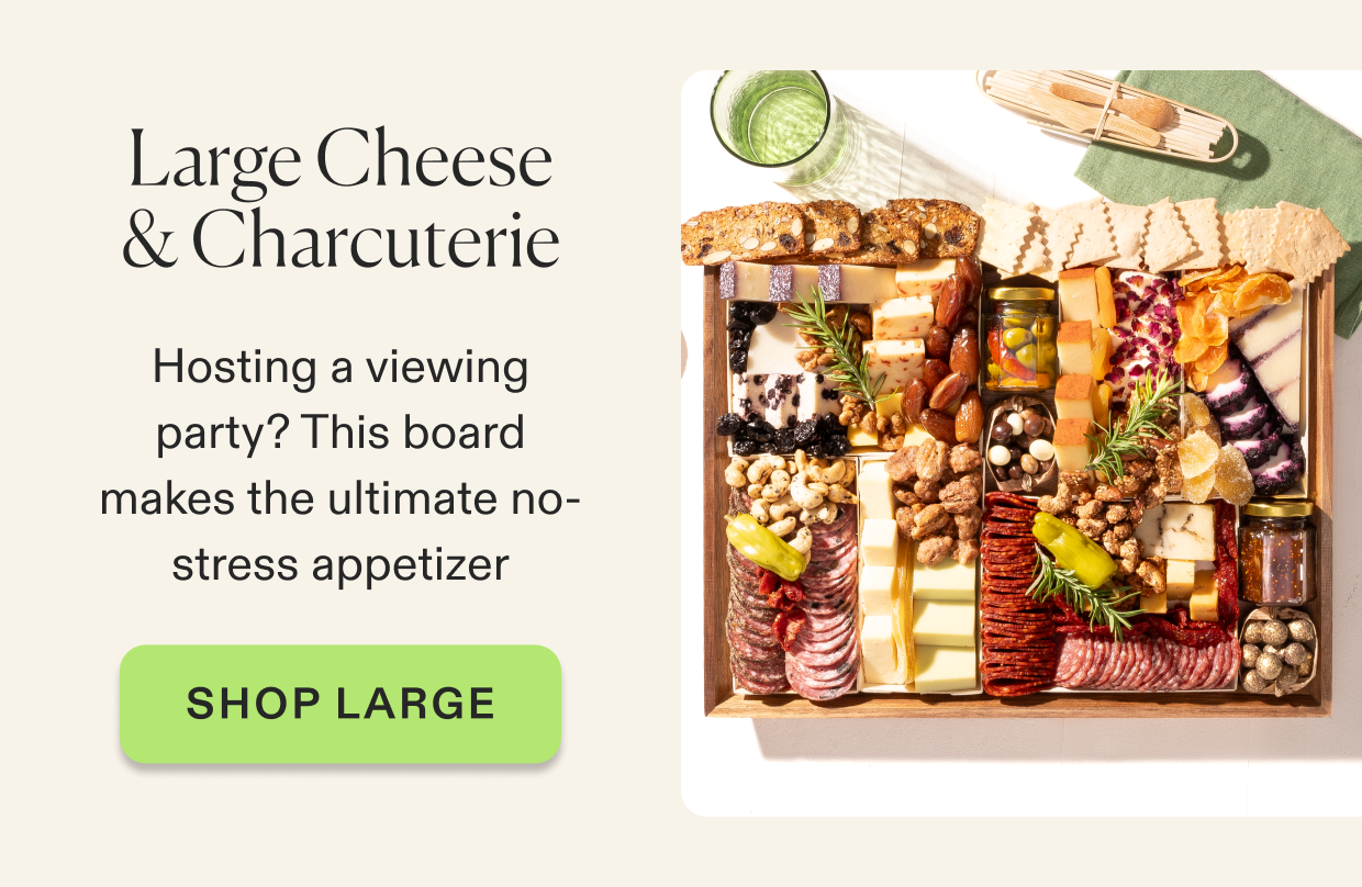 click to shop cheese & charcuterie boards.