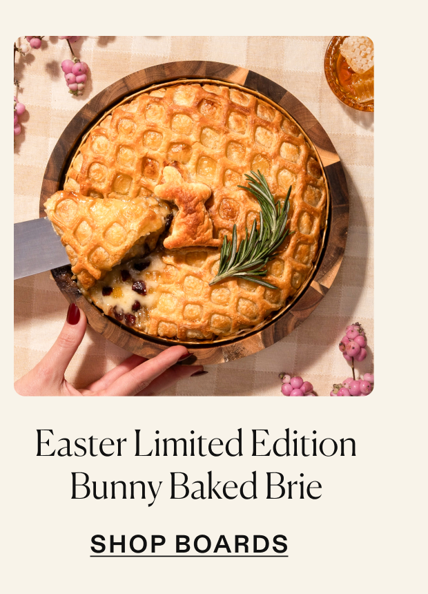 Easter Limited Edition Bunny Baked Brie