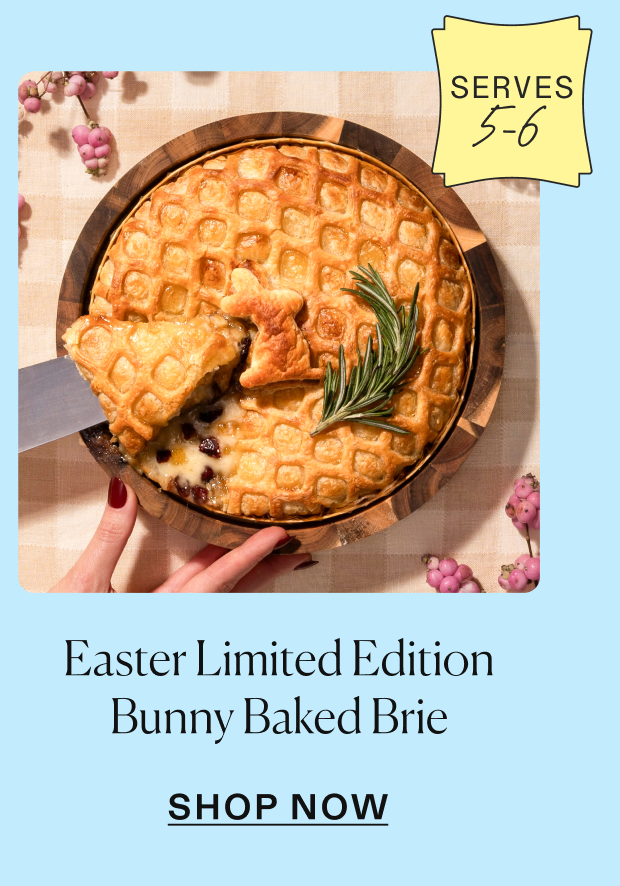 Easter Limited Edition Bunny Baked Brie