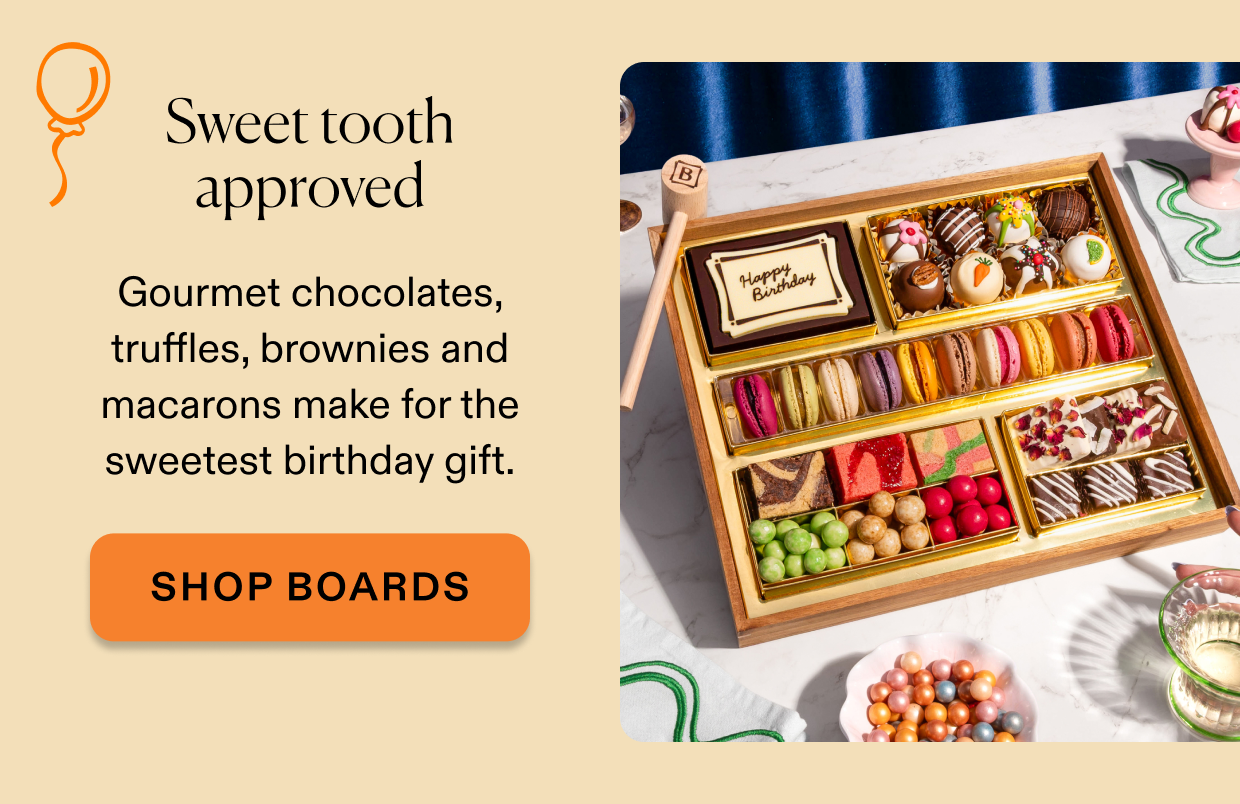 Click to shop Birthday dessert boards