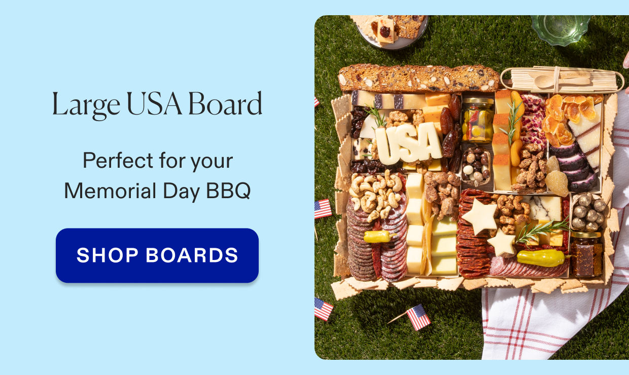 Click to shop large USA cheese & charcuterie board