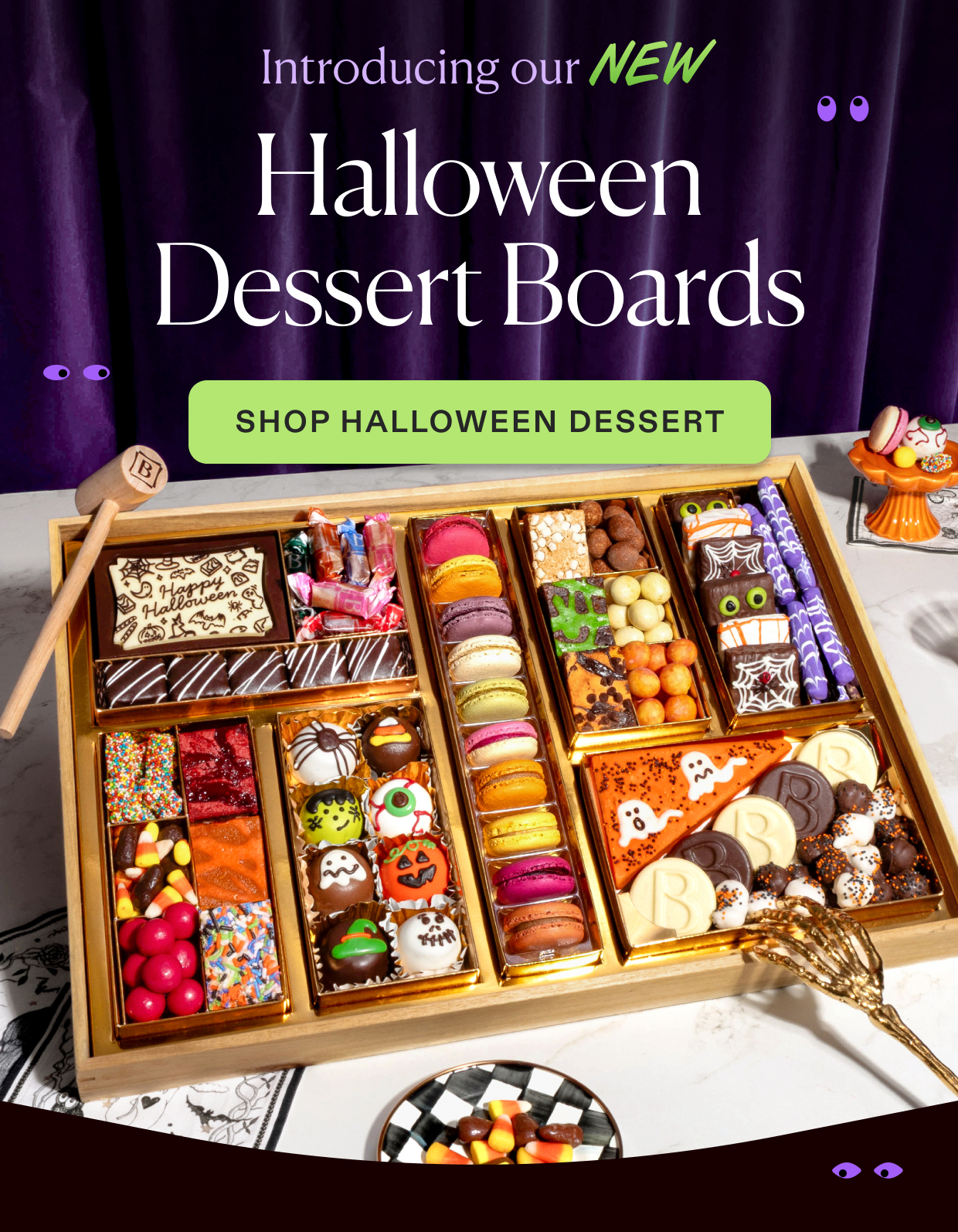 Introducing our NEW Halloween Dessert Boards, click to shop Halloween dessert boards