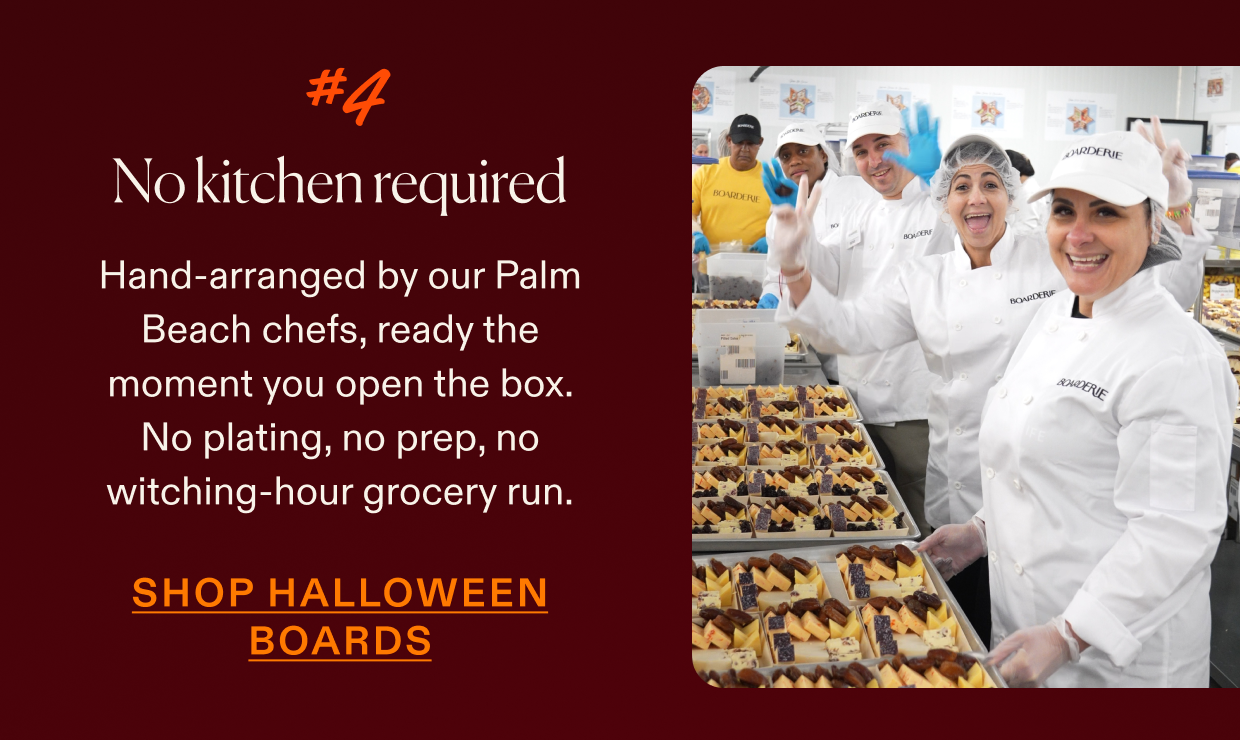 Hand arranged in palm beach, click to shop Halloween boards