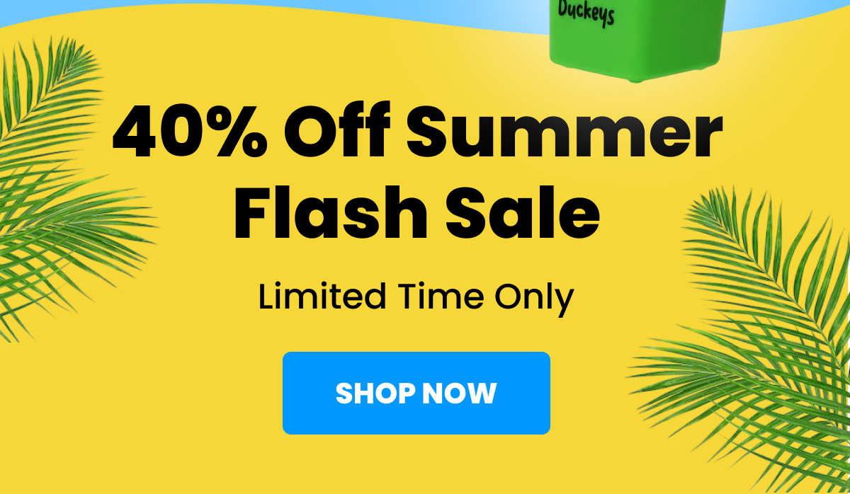 45% Off Summer Flash Sale, Limited Time Only