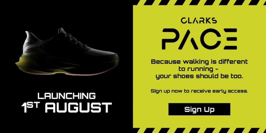 Clarks Pace Sign Up Now