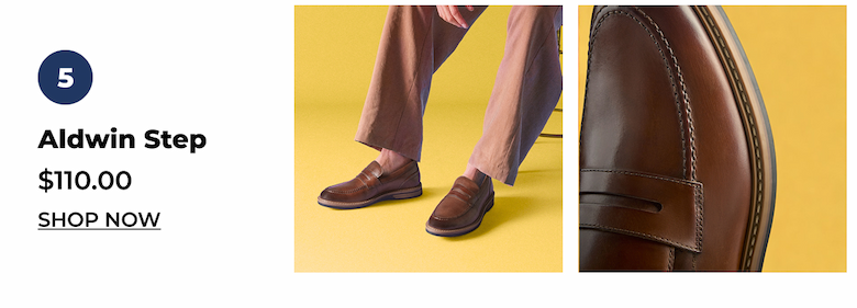 Shop Aldwin Step Mid Tan Leather