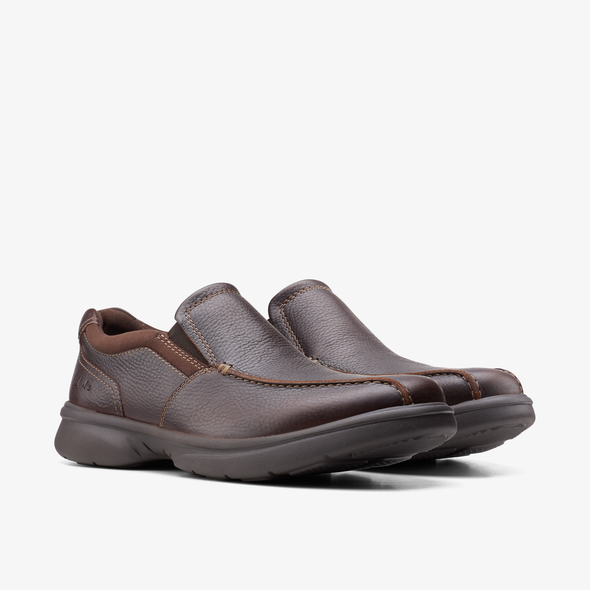 Bradley Step Brown Tumbled Leather