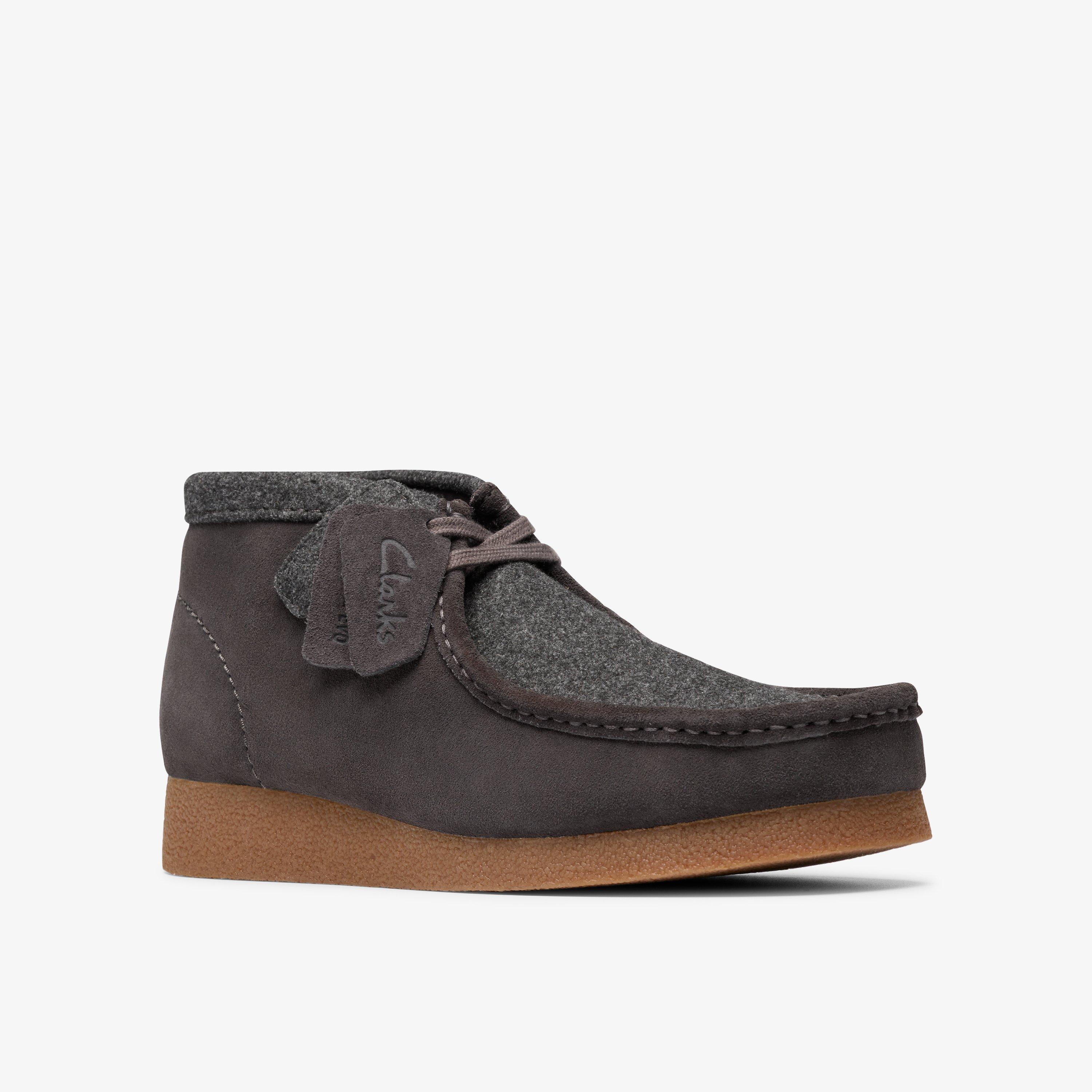 Shop Wallabee EVO Boot Dark Grey Combination