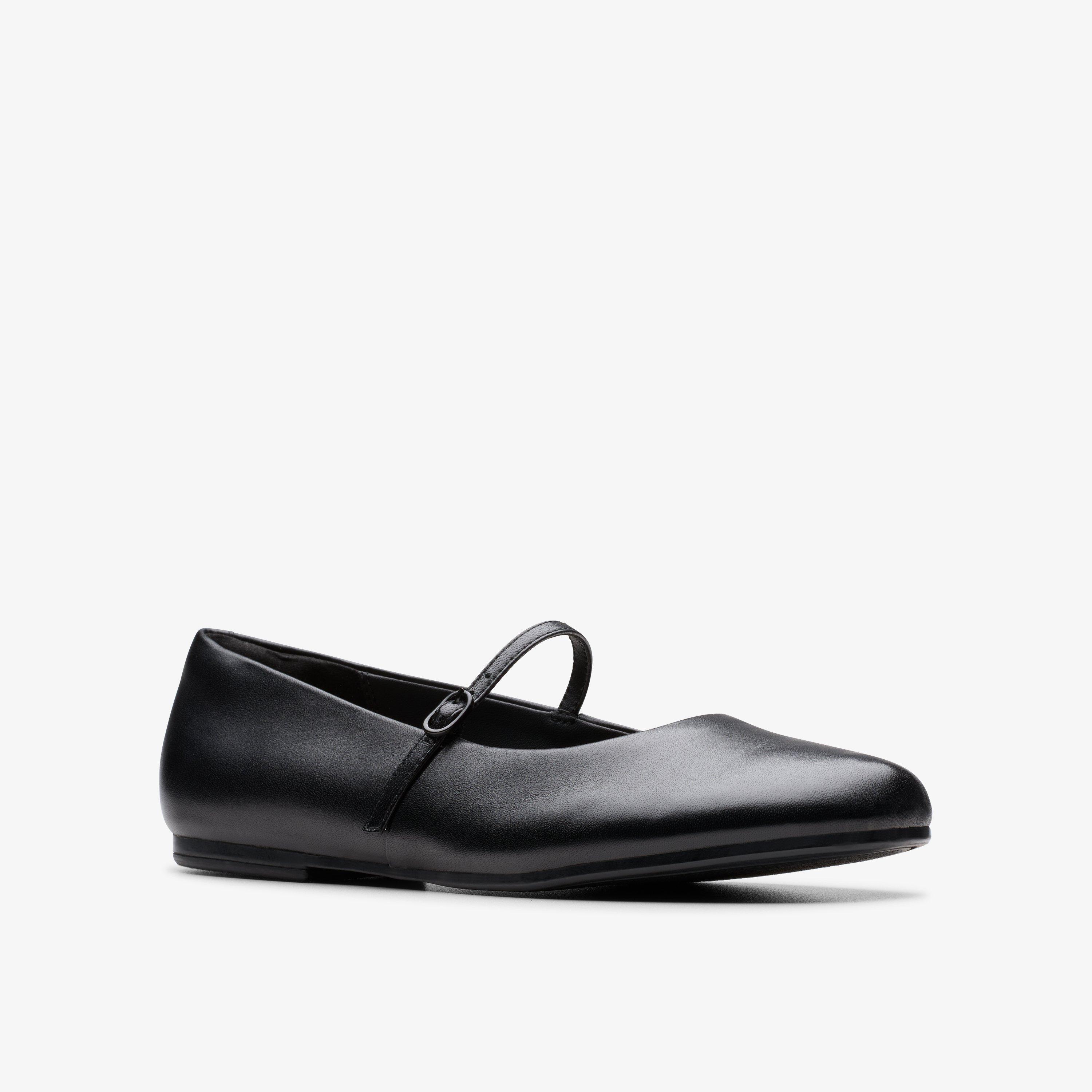 Shop Livia Sky Black Leather