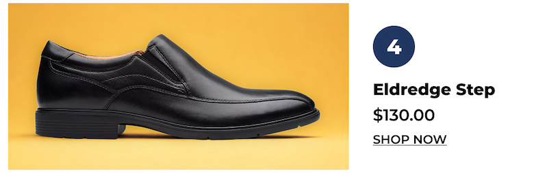 Shop Eldredge Step Black Leather