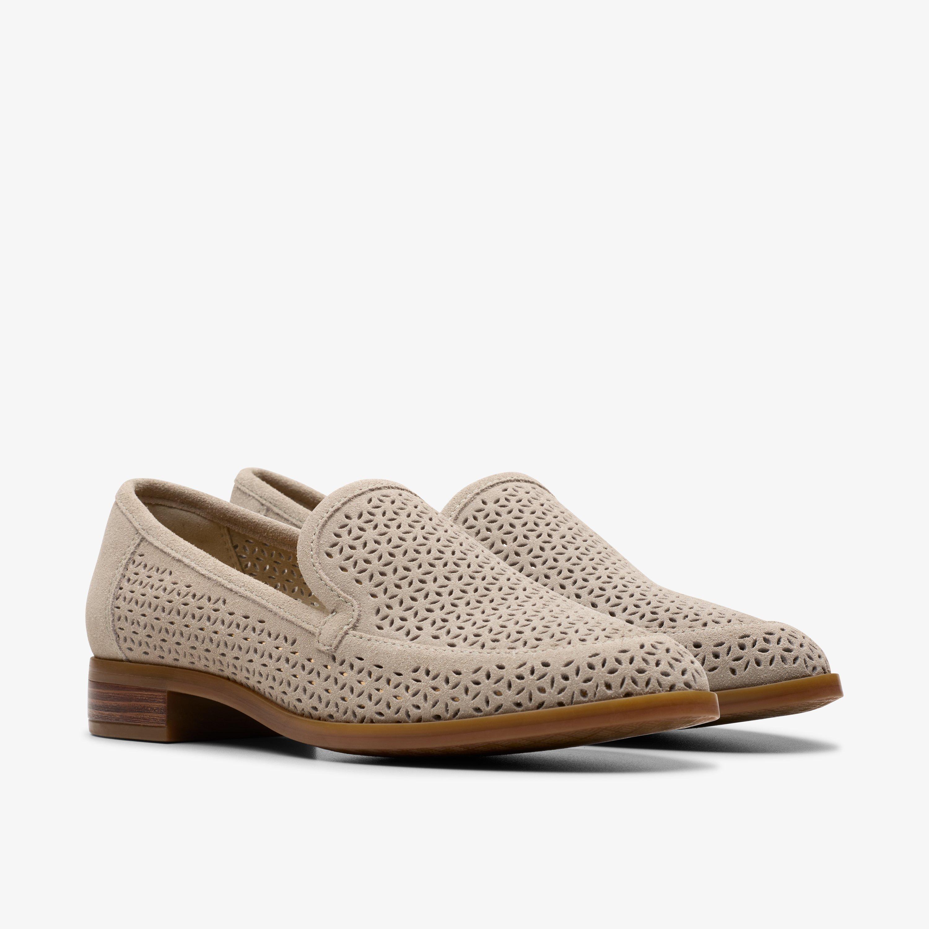 Trish Cove Stone Suede
