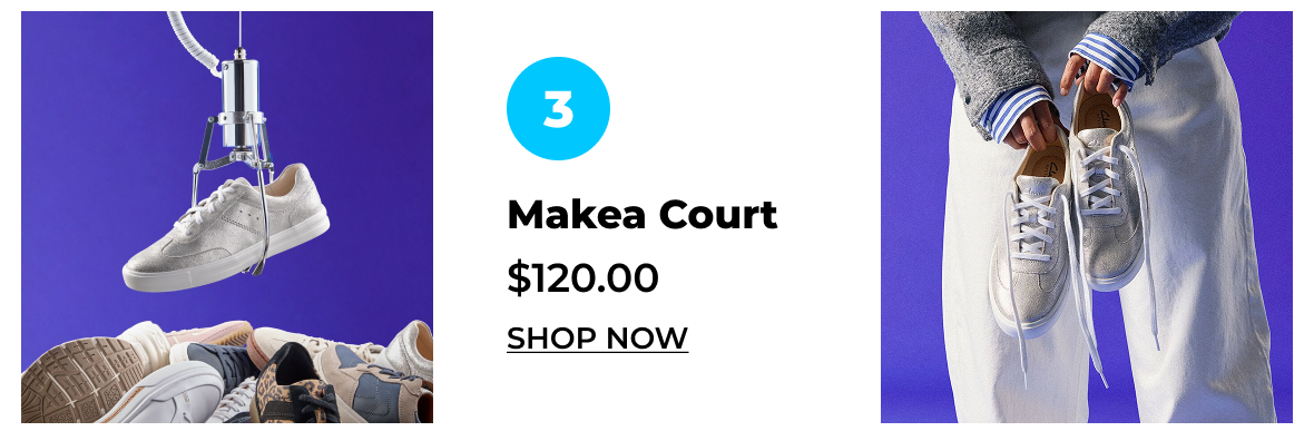 Shop Makea Court Metallic Leather