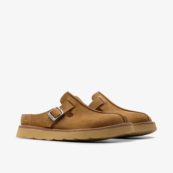 Solsbury Mule Cola Suede
