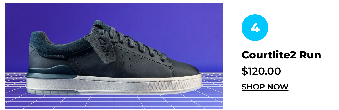 Shop Courtlite 2 Run Navy Nubuck