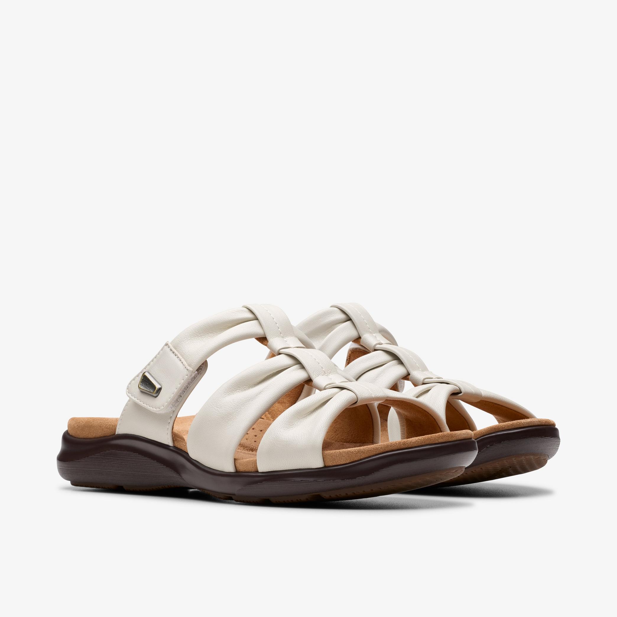 Shop Kitly Slide Cream Leather
