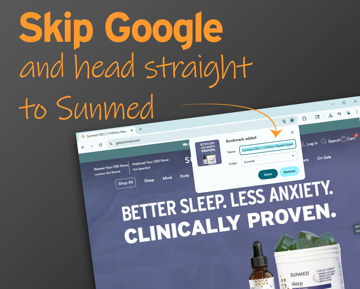 Bookmark GetSunmed.com for quick, easy access