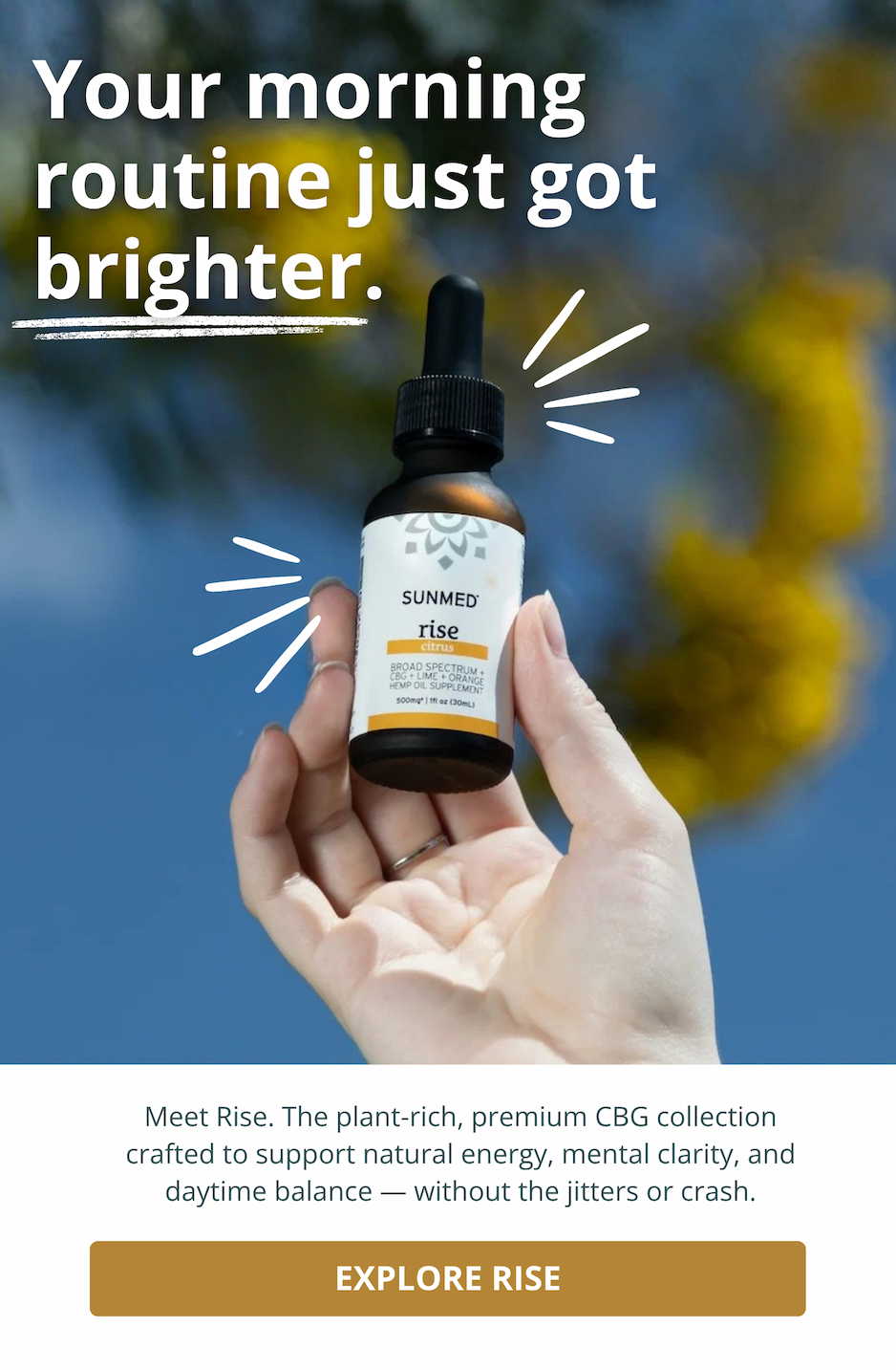Your morning routine just got brighter