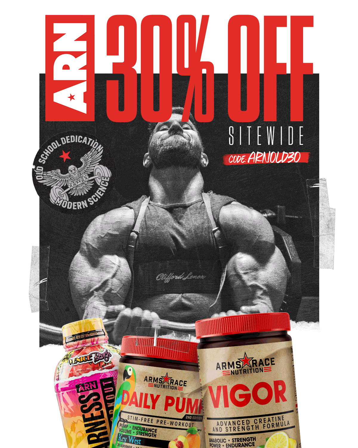 30 Off Sitewide 🚨 Arnold Expo 2024! Arms Race Nutrition