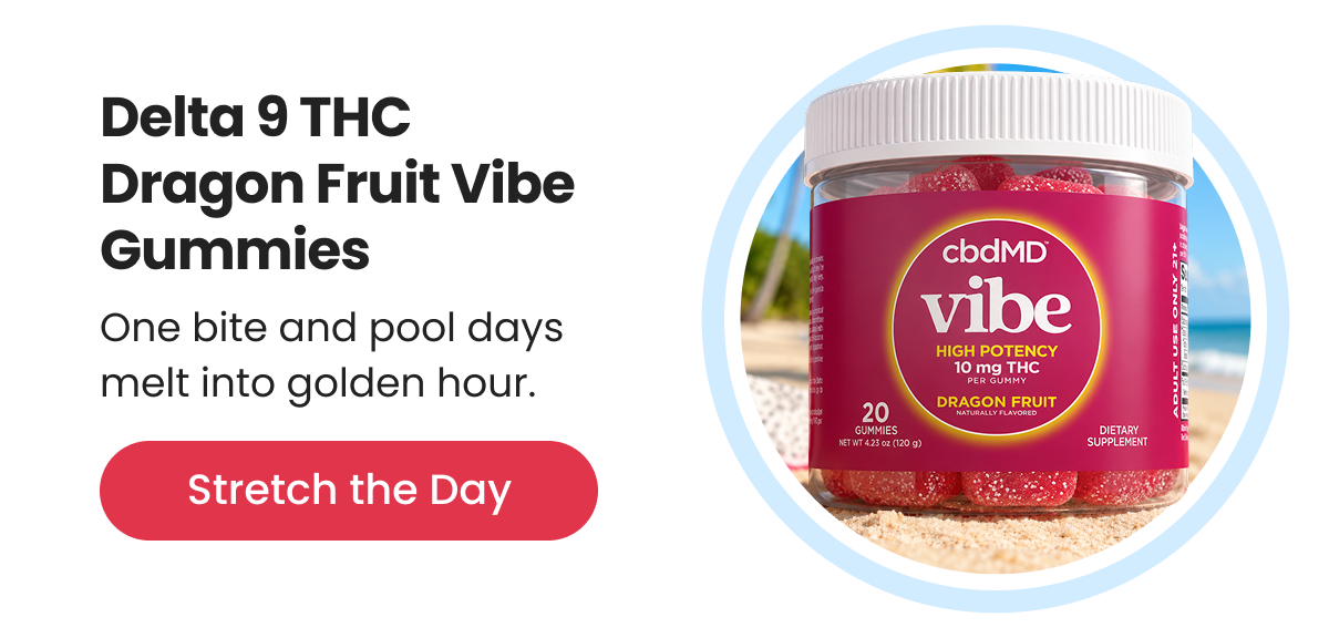 Delta 9 THC Dragon Fruit Vibe Gummies