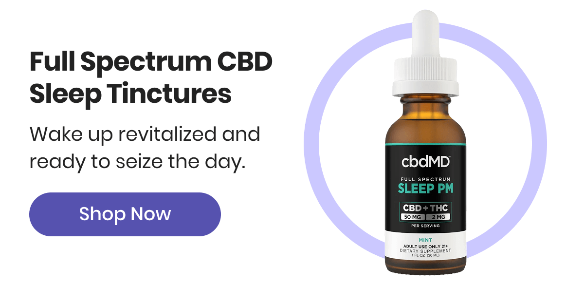 Full Spectrum CBD Sleep Tinctures