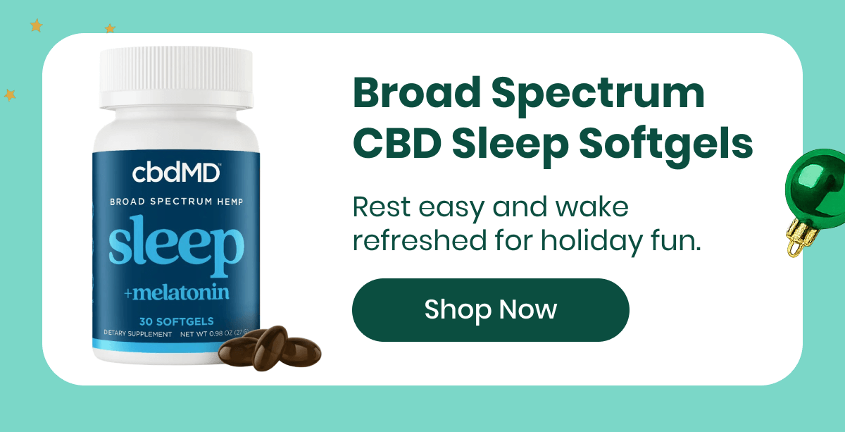 Broad Spectrum CBD Sleep Softgels