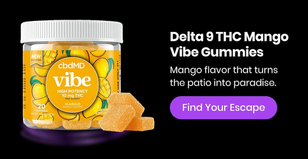 Delta 9 THC Mango Vibe Gummies