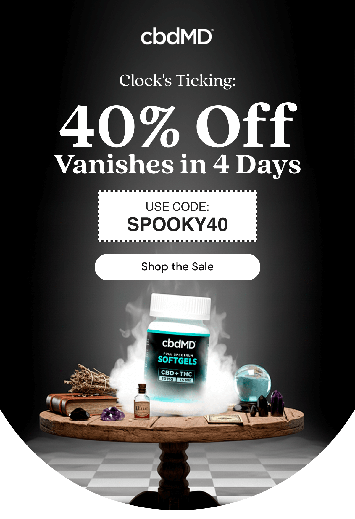 Clock's Ticking: 40% Off Vanishes in 4 Days