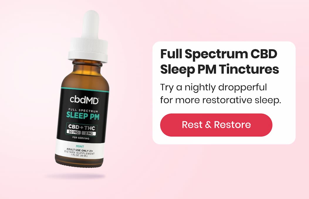 Full Spectrum CBD Sleep PM Tinctures