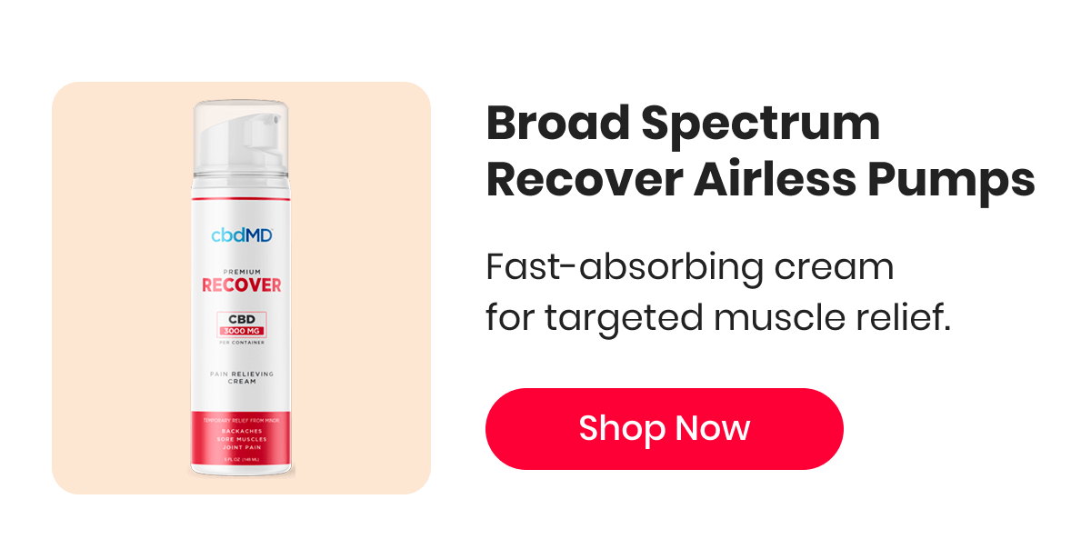 Broad Spectrum Recover Airless Pumps