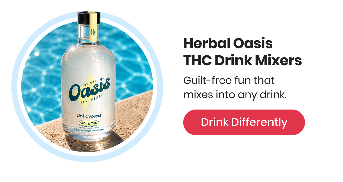 Herbal Oasis THC Drink Mixers