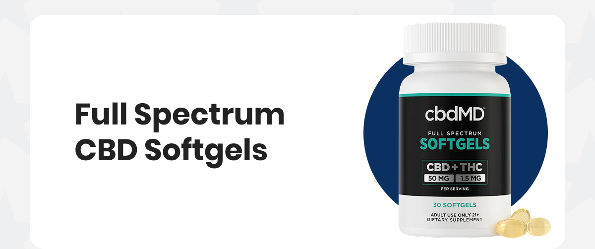 Full Spectrum CBD Softgels