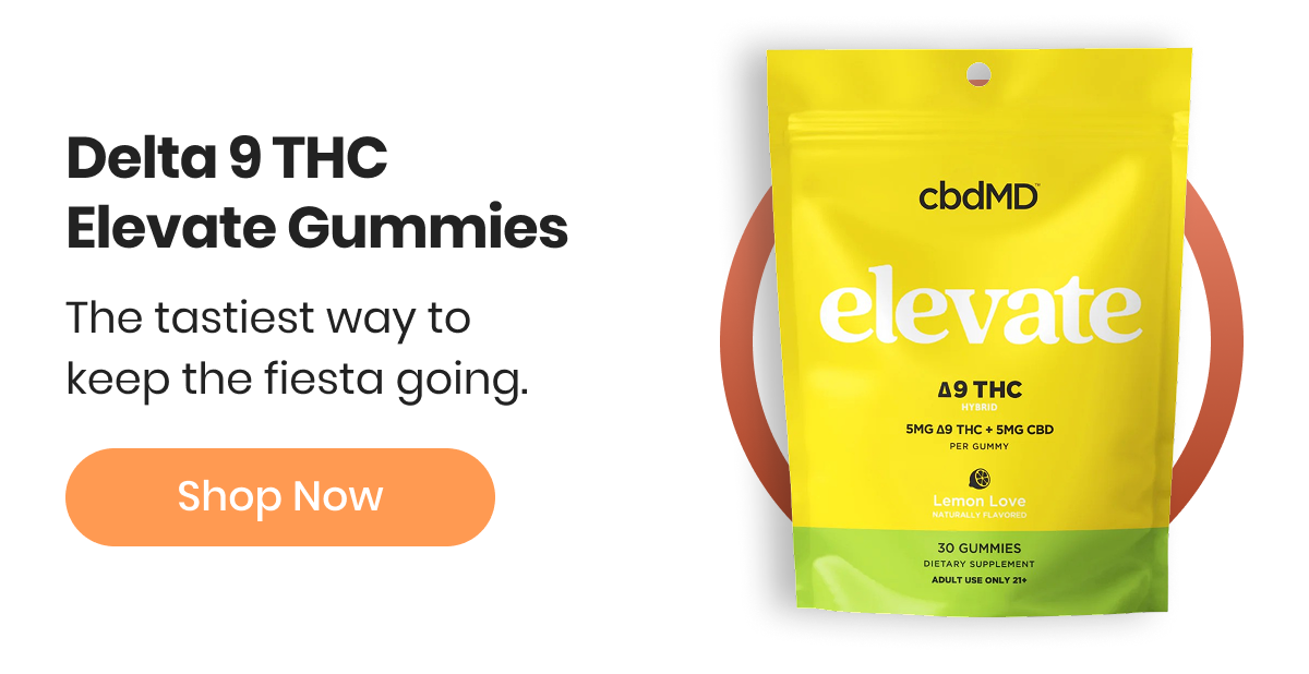 Delta 9 THC Elevate Gummies