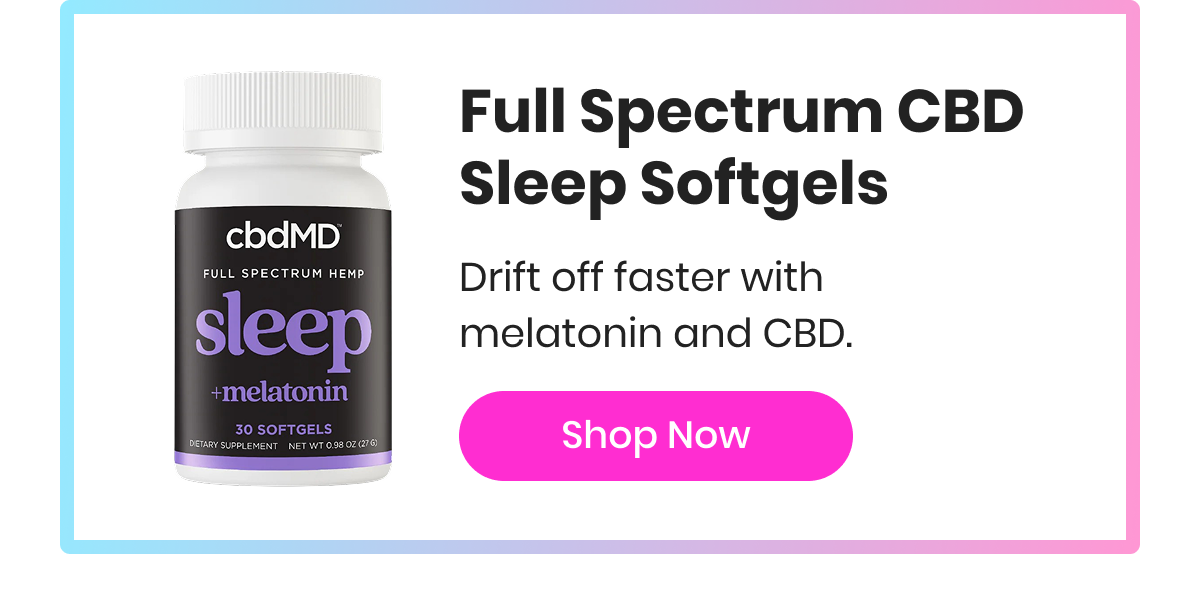 Full Spectrum CBD Sleep Softgels