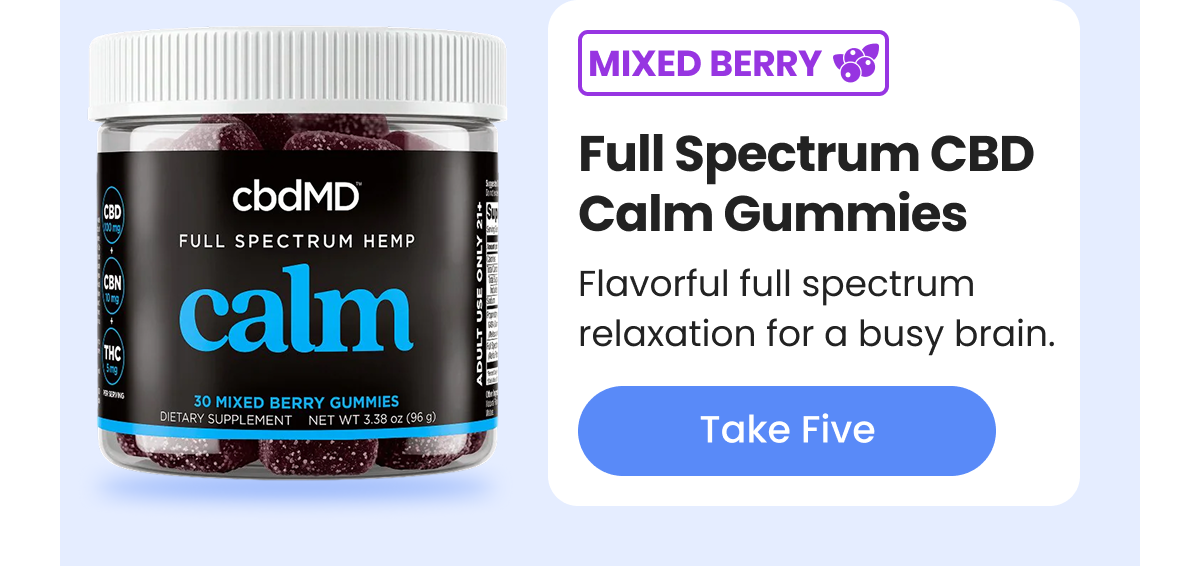 Full Spectrum CBD Calm Gummies
