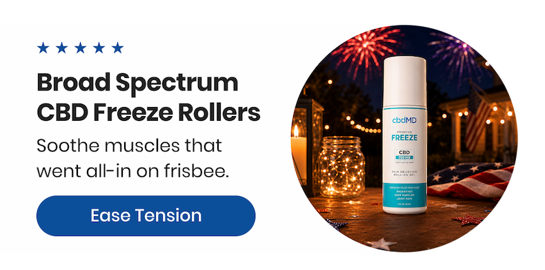 Broad Spectrum CBD Freeze Rollers
