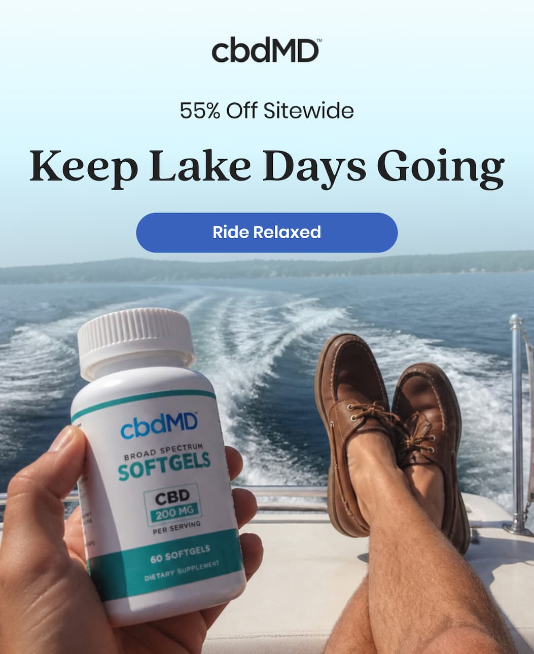 55% Off Sitewide Keep Lake Days Going