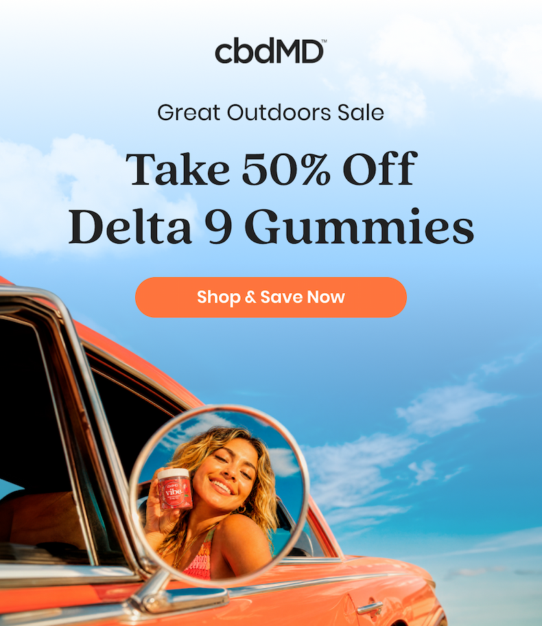 Great Outdoors Sale Take 50% Off Delta 9 Gummies
