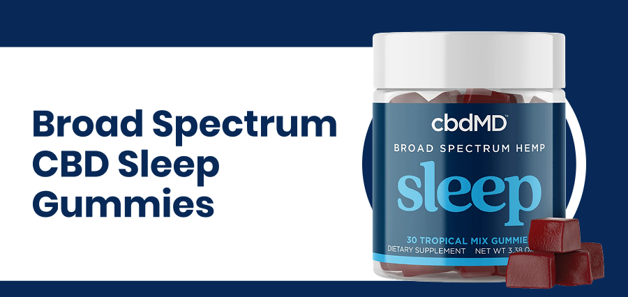 Broad Spectrum CBD Sleep Gummies