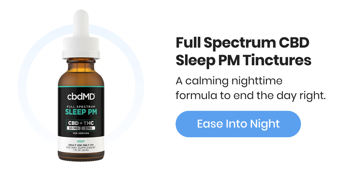 Full Spectrum CBD Sleep PM Tinctures