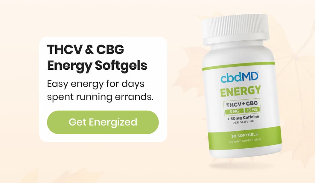 THCV & CBG Energy Softgels