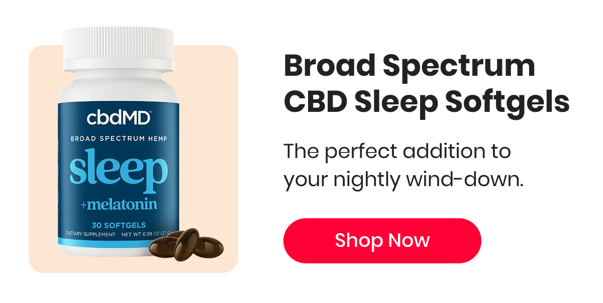 Broad Spectrum CBD Sleep Softgels