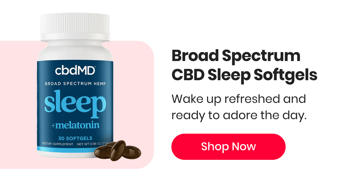 Broad Spectrum CBD Sleep Softgels