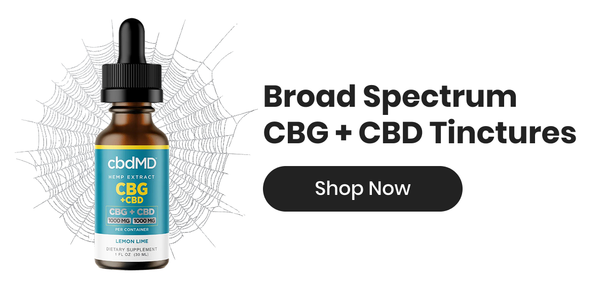 Broad Spectrum CBG + CBD Tinctures