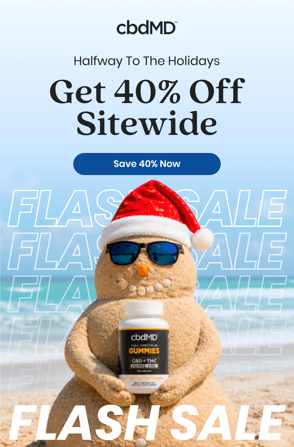 Halfway To The Holidays Get 40% Off Sitewide