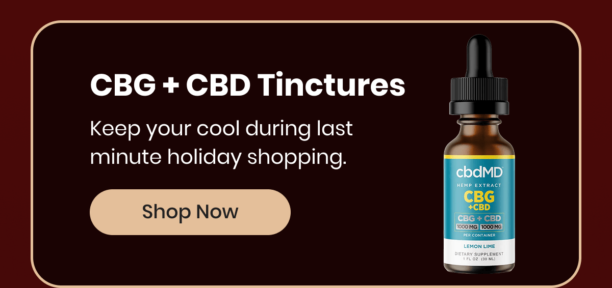 CBG + CBD Tinctures