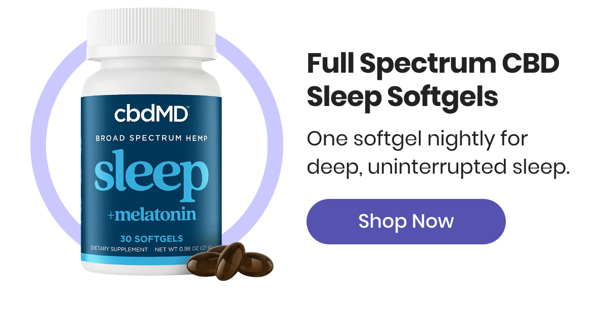 Full Spectrum CBD Sleep Softgels