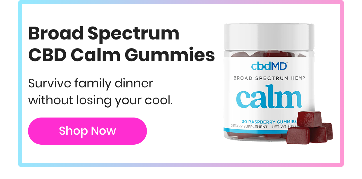 Broad Spectrum CBD Calm Gummies