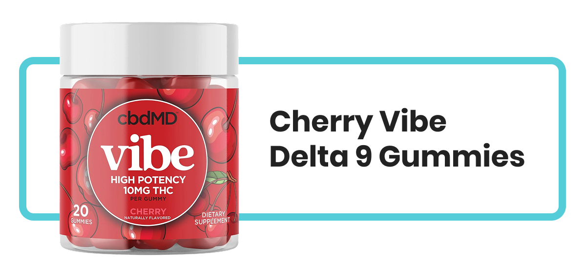 Cherry Vibe Delta 9 Gummies